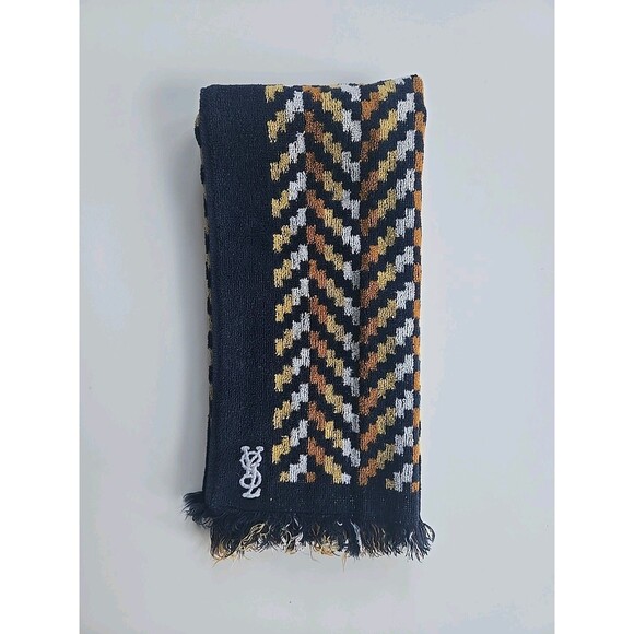 Other - Vtg YSL Yves Saint Laurent For  Fieldcrest Bath Hand Towel Funky Groovy Fun